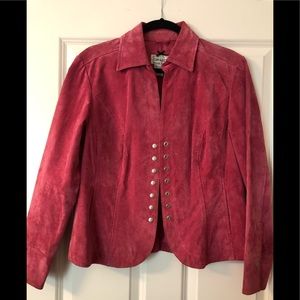 Genuine suede jacket